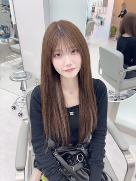 ブランシスヘアー(Bulansis Hair) ナチュラルなちゅるちゅるブラウン