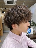 『 プードルパーマ×ナチュラルベージュ 』