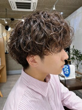 グッドライフヘアー(GOOD LIFE hair) 『 プードルパーマ×ナチュラルベージュ 』