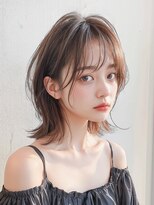 カバーヘア アカデミー 北浦和西口店(COVER HAIR ACADEMY)&nbsp;夏カラーブリーチなし抜け感ウルフカットくびれミディp北浦和