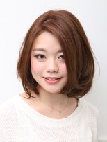 ヘアージェニック(hair genic)&nbsp;可憐な雰囲気をイメージしたまろやかボブ