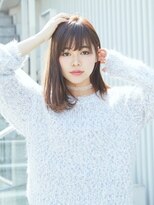 レヴィー(Revie) ☆透明感がたまらない!!大人可愛いナチュラルストレート♪