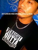 クレイジービッチ(CLAY G BITCH)&nbsp;【BRAIDS】仙台 エクステ ヒゲ ブレイズ タイトロープ