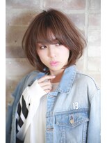 クロワ(croix) 【croix】クールマッシュボブ×切りっぱなしボブ