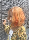☆ホワイトパステルオレンジ ラインカラー★(SOMEBRIDGE 亀有)