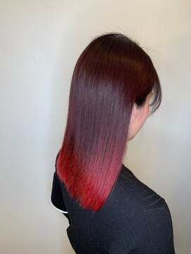 ヘアーサロン イバ(IBA) グラデーションカラー