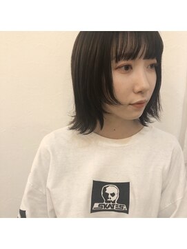 顔まわりのポイントカット ボブ レイヤー L チアー バイ クレオ Cheer By Creo のヘアカタログ ホットペッパービューティー