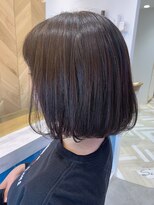 シー バイ ロンド 新宿(Sea by Lond)&nbsp;まとまるボブヘアー×ツヤ感アッシュカラー