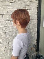 アールトゥーヘアー(art To Hair) 耳かけペールオレンジカラー