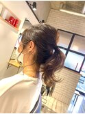 ポニーテール女子♪