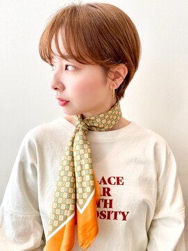 ケーツー あべのキューズモ－ル店(K-two) [K-two]シースルーバング ショートボブ[天王寺/阿倍野]