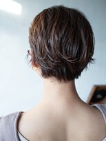 ヘアーサロンウフ(hair salon Oeuf) グレーベージュショート　自由が丘