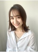 小顔外ハネミディ