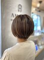 アマニ ヘアー ホスピタル(AMANI. HAIR HOSPITAL) ショートヘア、ハイライトの組み合わせでより理想的に★