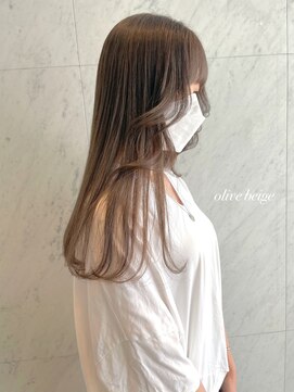 ジーナ 天神(Zina) olive beige