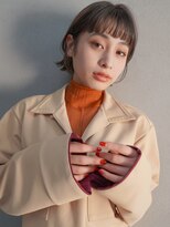 カンナ(Canna)&nbsp;ベビーバング/外ハネボブ/ペールベージュ/髪質改善/TOKIO/20代