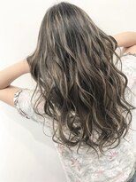 グロウ 恵比寿(grow) 西海岸風ハイライトグラデーション/かき上げヘア