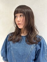 パーク(PAAQ) paaq kana】レイヤーカットで顔まわりもトレンドヘア