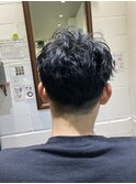 襟足刈り上げパーマ