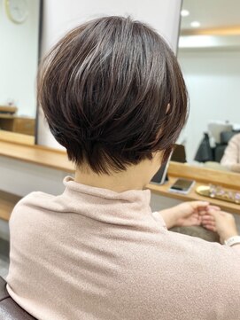 ランプ(Lamp) くびレイヤーグレーベージュニュアンスカラー白髪染め白髪ぼかし