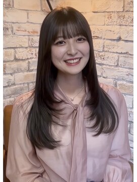 ヘアーアートシフォン 川口東口店(hair art chiffon) ピンクブラウン/美髪/レイヤーカット/エアリーロング/