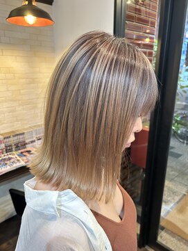 ボアップ(boappu) #ハイライト#グレイカラー#白髪ボカシ