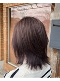 透け感ラベンダー