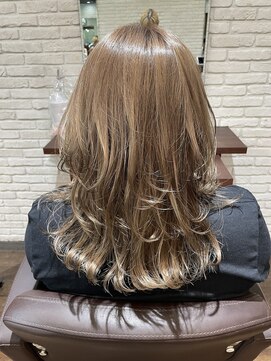 ミリ 奈良店(mm) レイヤーカット/透明感カラー/韓国/髪質改善/奈良駅/奈良/