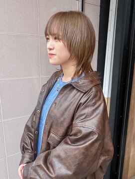 ロジックマジック(Logic Magic) セピアベージュのマッシュウルフ