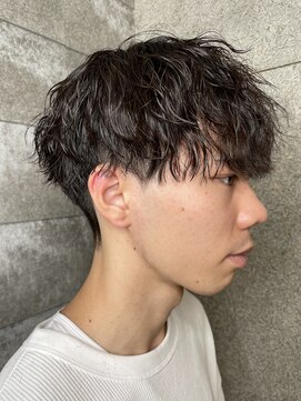 ニアウ 伊勢崎連取店(Niau) メンズマッシュツイストスパイラルパーマ