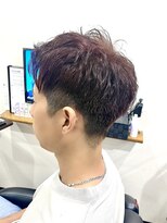 ベルポ(Bellpo) 爽やか刈り上げスタイル/ピンクブラウンカラー