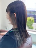 インナーカラーグレー