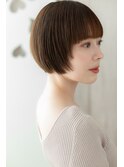 透明感カラーレイヤーカットマッシュルームヘアZ浦和30代40代