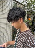 波巻きパーマ/メンズカット/メンズパーマ/ダウンパーマ