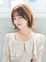 エレノア 自由が丘ANNEX(Eleanor)&nbsp;外ハネボブ/サイドバング/ハニーベージュ/自由が丘/自由ヶ丘駅