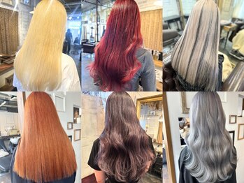 トロニー(TLONY)の写真/ファッションやライフスタイル・個性や肌色に合わせてご提案♪ダメージレスなケアブリーチが人気です◎