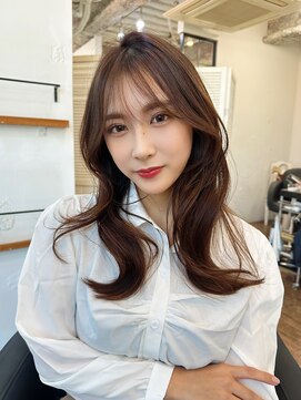 アリスバイアフロート 自由が丘(ALICe by AFLOAT) 韓国ひし形レイヤーカット／2wayバング【自由が丘】