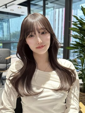 ビューレイギンザ(VIEW LEI GINZA) 韓国ウェーブヘア前髪カットレイヤーカット髪質改善銀座