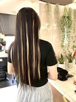 びゃんびゃん 浅水本店&nbsp;エクステ/暗めカラー/デザインカラー/フェイスフレーミング