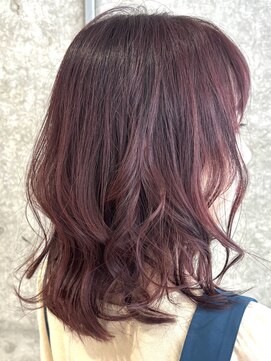 アヤラグランスパ 船橋店(AyaLA GRAN SPA) 【福田隆晃】ピンクベージュカラー/暗めカラー/パーマ風