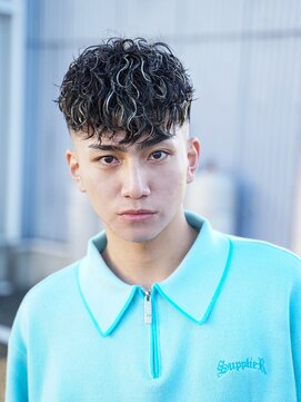 シエンブルー(CIEN blue) スペインカール/ホワイトメッシュ#浜松駅#メンズ#カット#パーマ