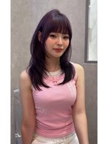 ロンド マーレ 天神大名店(Lond mare)&nbsp;黒髪/オリーブグレー/小顔/ココアベージュ/レイヤーカット