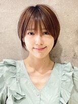 グランド(GRAND)&nbsp;ショートボブ髪型30代40代50代前髪あり前髪無し面長丸顔【西村ss