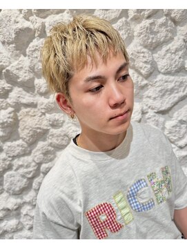 リン モアナバイヘッドライト 武蔵小杉2号店(lynn Moana by HEADLIGHT) lynn【武蔵小杉】#ブリーチ#メンズカット#刈り上げ