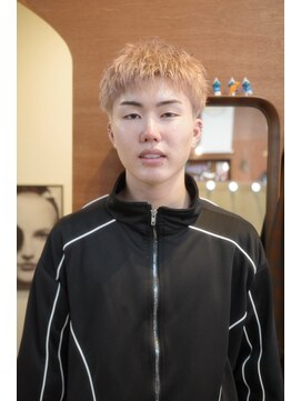 エディ(Edy) スパイキーショートケアブリーチミルクティーベージュ眉毛カット