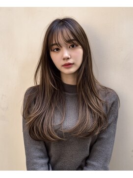 リエル(LIERU) 前髪×レイヤーカット×内巻きワンカール