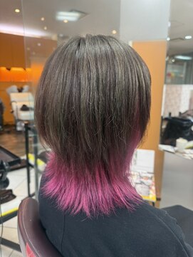 アース 津田沼店(HAIR&MAKE EARTH) インナーピンク