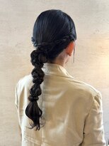 フェイバー 警固店(FAVOR)&nbsp;あみおろし/ヘアアレンジ/ヘアセット/2次会/結婚式/福岡/天神