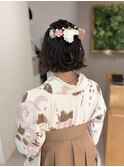 袴ショートハーフアップ葭本27