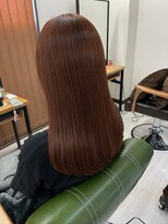 ビビ バイ マグ 岡谷店(bivi by Mag)&nbsp;ブリーチなしカラー×艶髪トリートメント/春のピンクカラー